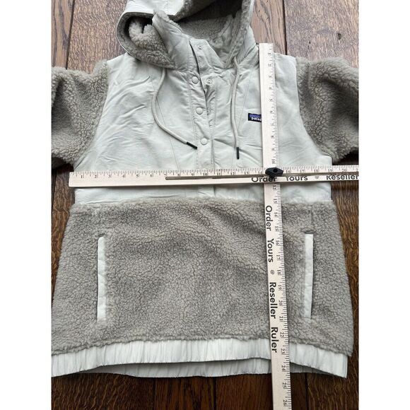 Patagonia Women's Shelled Retro-X Fleece Pullover Jacket Pelican NWT X-Small - Picture 5 of 6